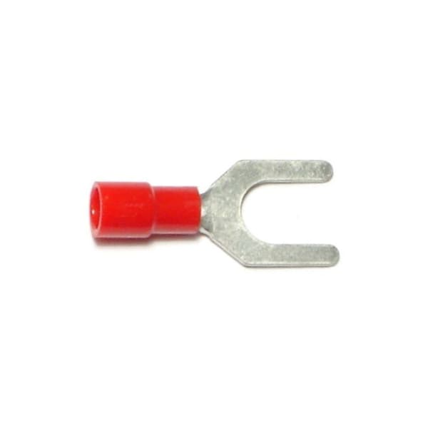 Terminales de lengüeta aislados Midwest Fastener de 22 a 18 AWG x 1/4" x 55/64", paquete de 15 - 69984