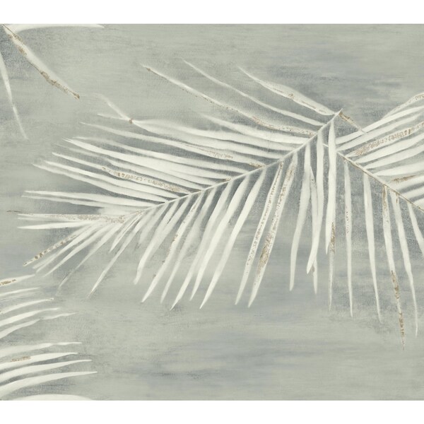 York Wallcoverings Endless Summer Light Grey Wallpaper - VA1269