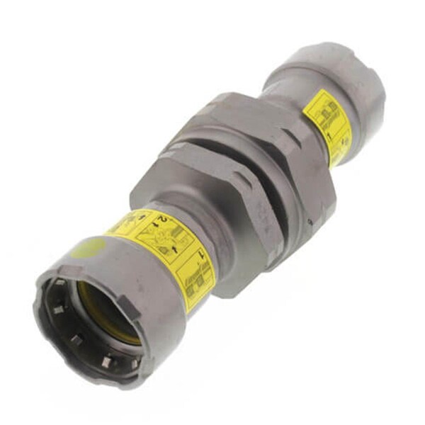 Escenografia 0.5 in. Steel Union MegaPressG, Press x Press Fitting, Black - ES2931436