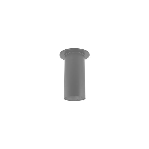Duravent Stove Pipe Slip Connector 6in D X 14in L Steel Black - 6DBK-SC