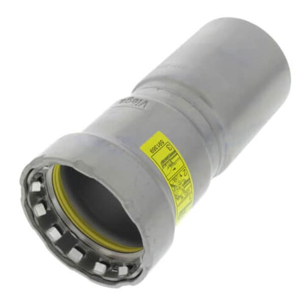Escenografia 2 x 1 in. Steel Reducer MegaPressG, Pipe x Press Fitting, Black - ES3453961