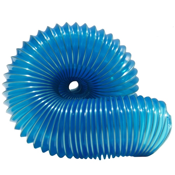 Rubber-Cal XPV 708, PV Flexible Duct, Blue, 9IN ID x 10FT - 23-191-09-10