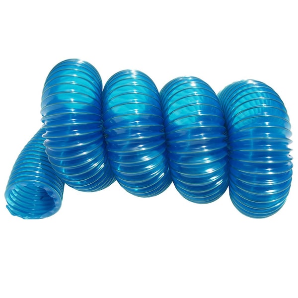 Rubber-Cal XPV 708, PV Flexible Duct, Blue, 9IN ID x 10FT - 23-191-09-10