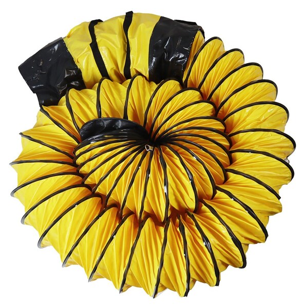 Rubber-Cal Porta-Duct Yellow 12in - 01-216-12