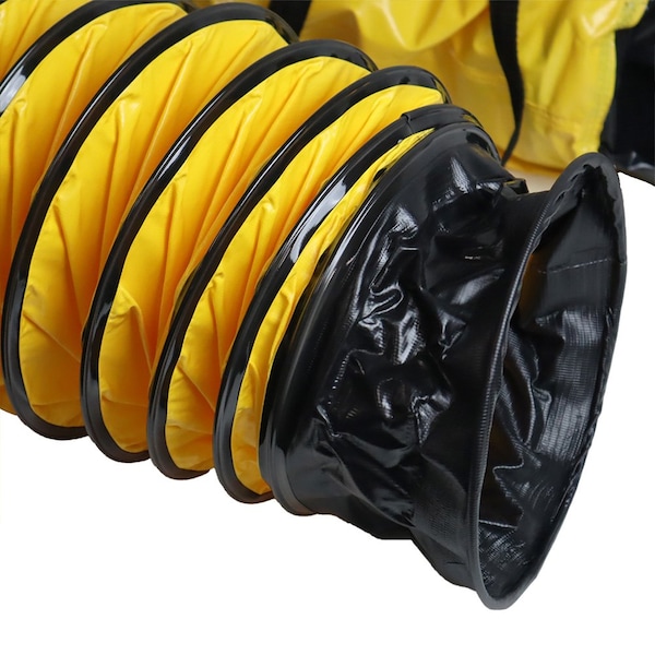 Rubber-Cal Porta-Duct Yellow 12in - 01-216-12