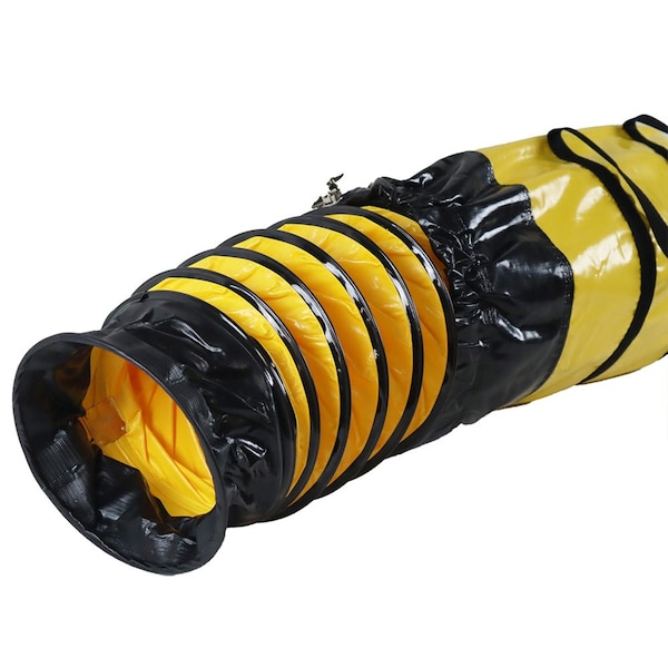 Rubber-Cal Porta-Duct Yellow 12in - 01-216-12
