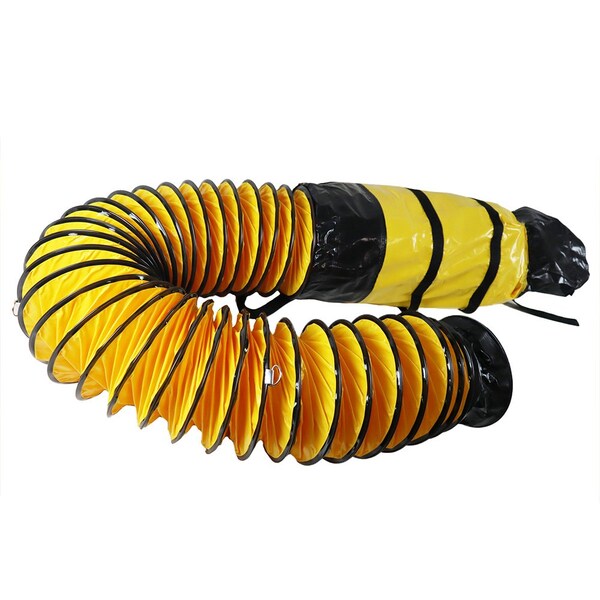 Rubber-Cal Porta-Duct Yellow 12in - 01-216-12