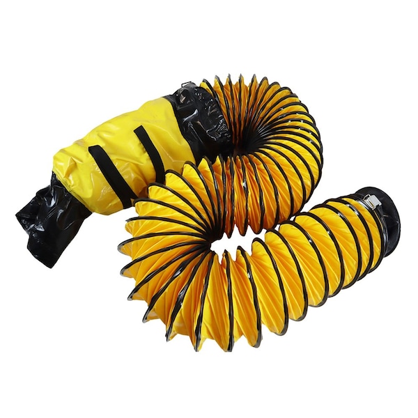 Rubber-Cal Porta-Duct Yellow 12in - 01-216-12