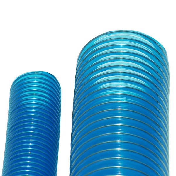 Rubber-Cal XPV 708, PV Flexible Duct, Blue, 2IN ID x 25FT - 23-191-2-25