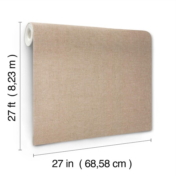 York Wallcoverings Hardy Linen Adirondack Wallpaper - UD2552N