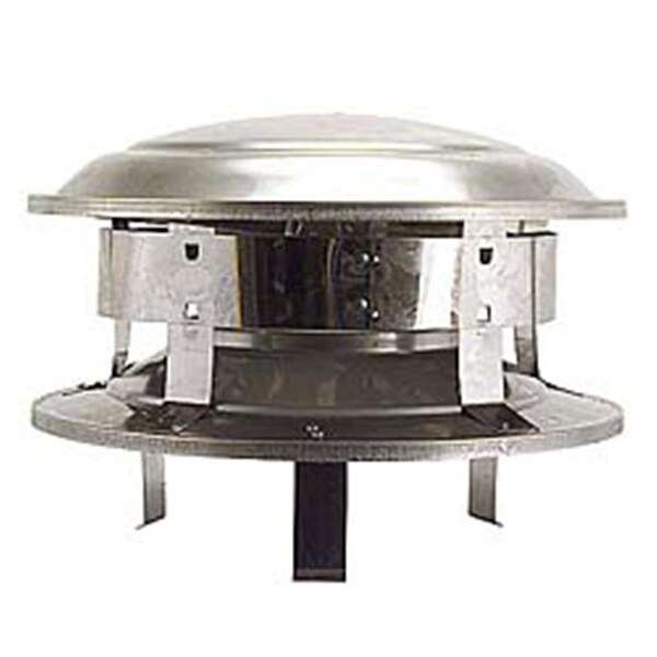 Wall-To-Wall 6in. Stainless Steel Round Top - WA3545449