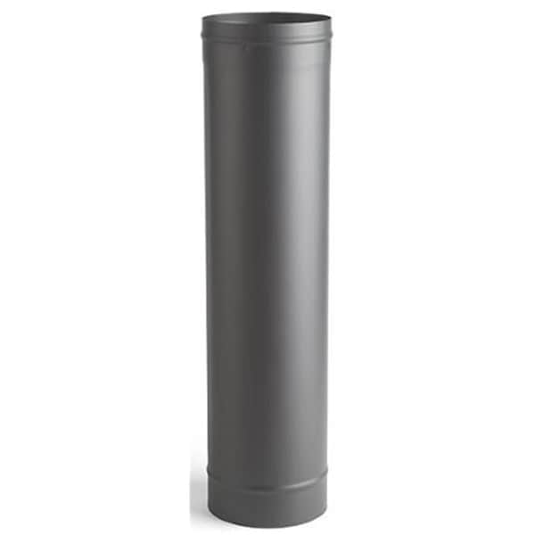 Perfectpillows Selkirk Corporation 2802B 8 Inch x 12 Inch Heat-fab 22-ga Welded Black Stovepipe - PE2201428