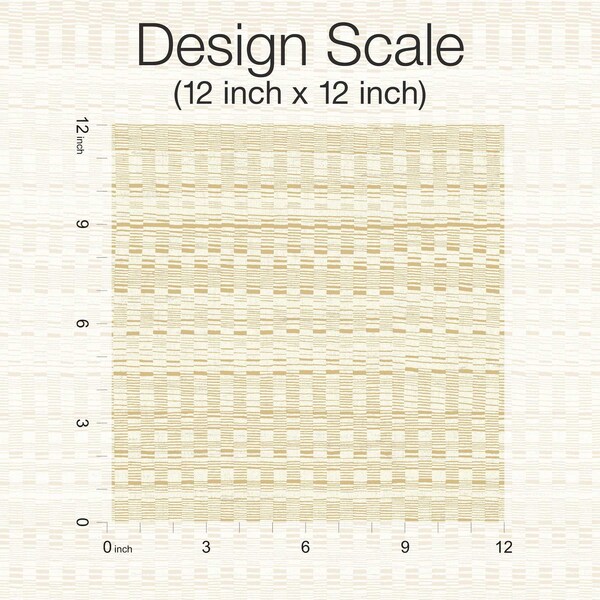 York Wallcoverings Tapestry Stitch Mustard Wallpaper - OI0621