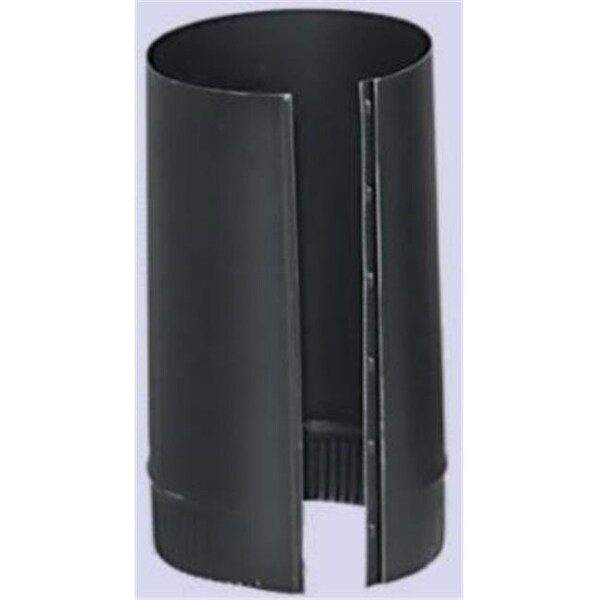 Integra Miltex Gray Metal Products  Inc. 8-24-600A 8 Inch  x 12 Inch  24-ga Snap-Lock Black Stovepipe - 73815