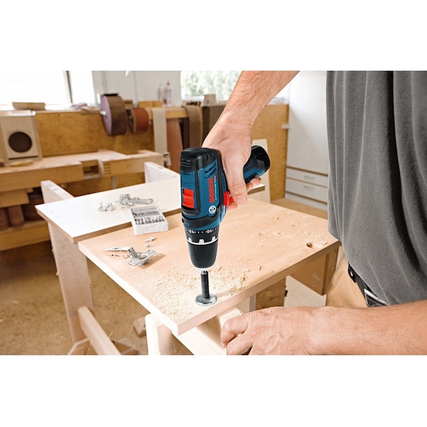 Bosch 12V Max Drill, 3/8 in, 12V DC, Cordless Drill - PS31-2A+BAT415