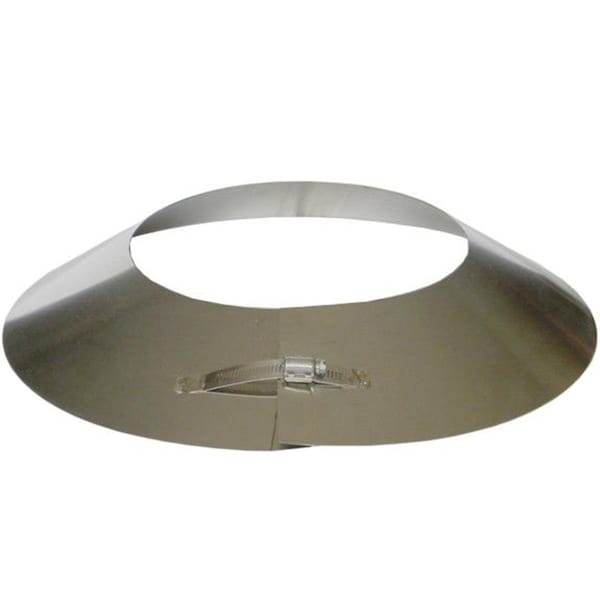 Fondo 9 in. Armor Flex 304L Stainless Steel Rigid Storm Collar - FO1708792