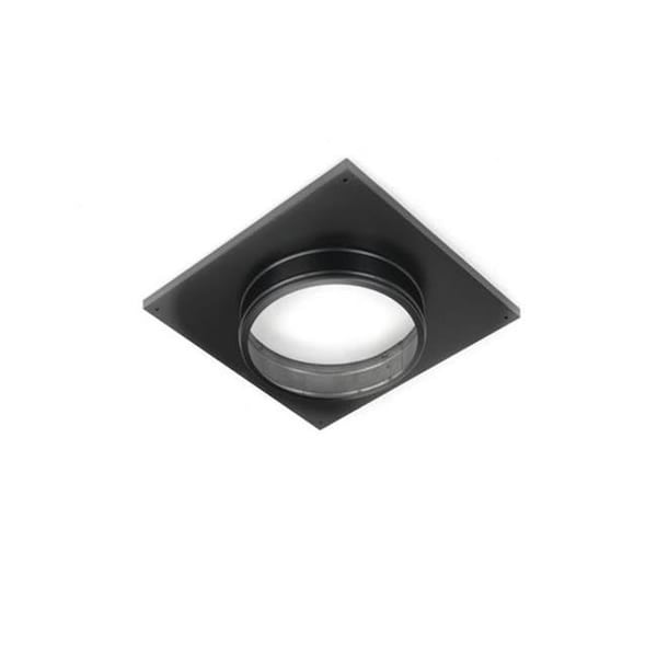 Integra Miltex M & G Duravent 46DVA-DC 4 Inch  x 6 Inch  DirectVent Pro Ceiling Suppot/wall T Himble Cover; Round - 69440