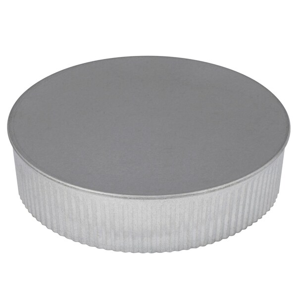 Imperial Mfg Imperial 7 in. D Galvanized Steel Pipe End Cap - GV0725