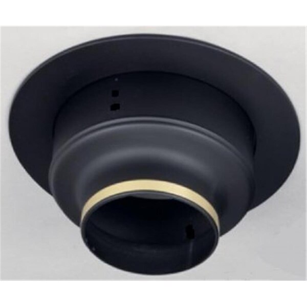Perfectpillows Selkirk Corporation SPR8CSB 8 Inch Superpro Decorator Ceiling Support With Black Trim Collar - PE2211602