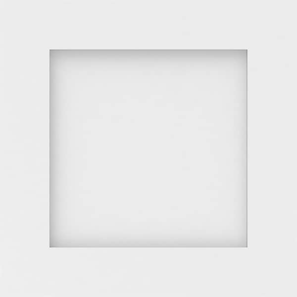 Ekena Millwork Cornell Flat Panel Decorative Wall Panel, 12"W x 12"H x 5/8"P - WALP12X12X062CNL