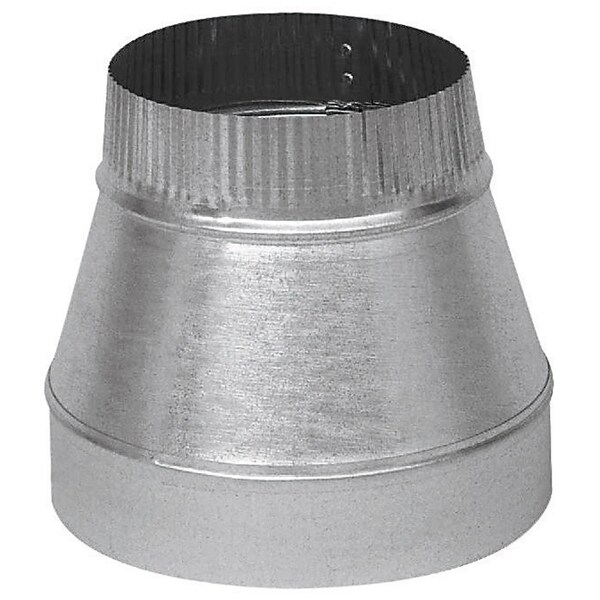 Imperial Mfg Imperial 7 in. D X 6 in. D Galvanized Steel Furnace Pipe Reducer - GV1350
