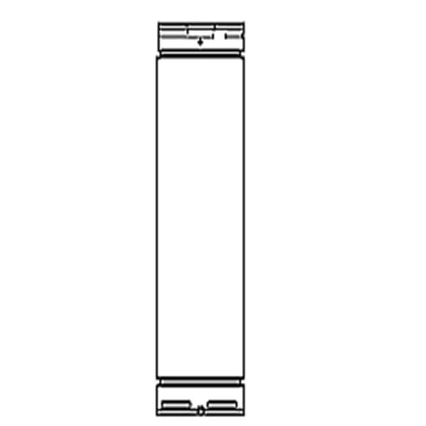 Slp SLP SLP48 48 in. Pipe Length Galvanized Venting Component for Gas Fireplaces & Gas Stoves - SLP48