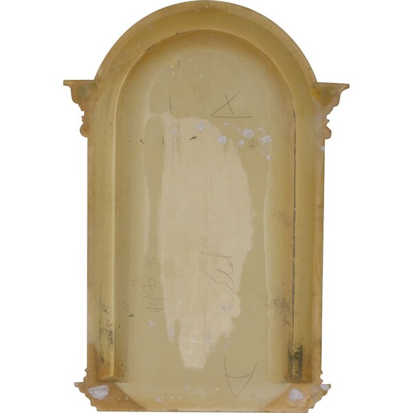 Ekena Millwork 21 1/8"W x 33 3/4"H x 4 1/4"D x 28 1/2"IH Small Waltz Wall Niche, Surface Mount - NCH21X33WA