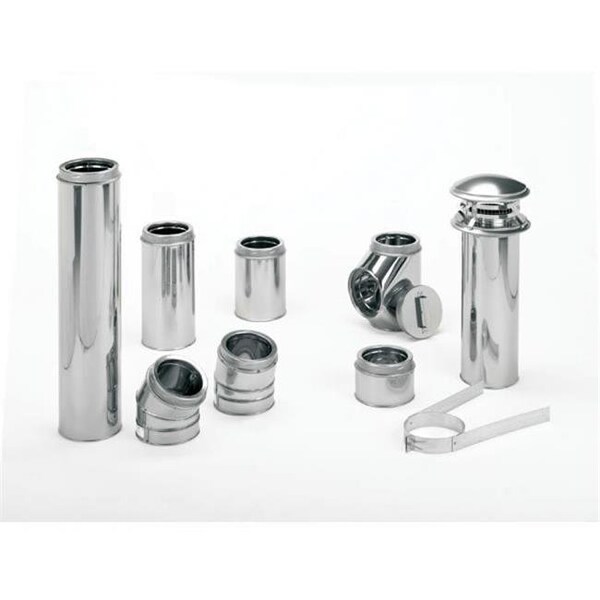M&G Duravent M & G Duravent 6DT-36SSCF 6 Inch x 60 Inch sections of DuraTech factory built chimney - 104998