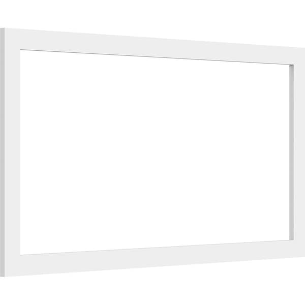 Ekena Millwork Prescott Decorative Wall Panel (Two-Piece), 34"W x 18"H x 3/8"P - WALP34X18X037PRE