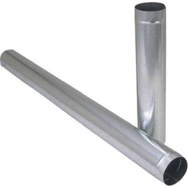 Tool GV1816 4 x 24 in. 24 GA Galvanized Furnace Pipe, 10PK - TO581418