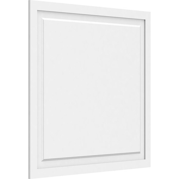 Ekena Millwork Harrison Raised Panel Decorative Wall Panel, 40"W x 38"H x 5/8"P - WALP40X38X062HAR