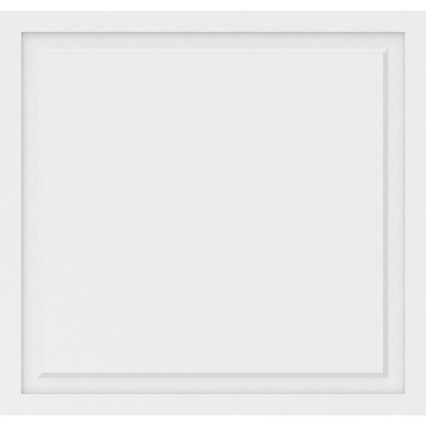 Ekena Millwork Harrison Raised Panel Decorative Wall Panel, 40"W x 38"H x 5/8"P - WALP40X38X062HAR