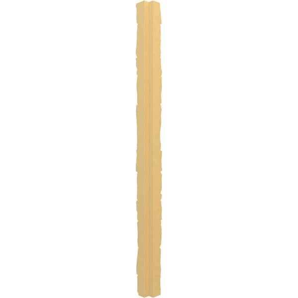 Ekena Millwork Universal Outside Corner for StoneWall Faux Stone Siding Panels - PNUOC03X48YT