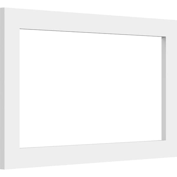 Ekena Millwork Prescott Decorative Wall Panel (Two-Piece), 20"W x 12"H x 3/8"P - WALP20X12X037PRE