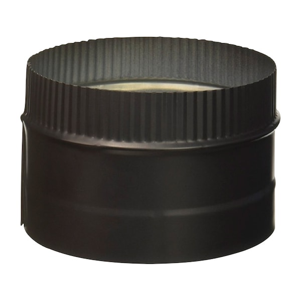 Duravent DuraVent DuraBlack 6 in. D Steel Stove Top Adapter - 6DBK-AD