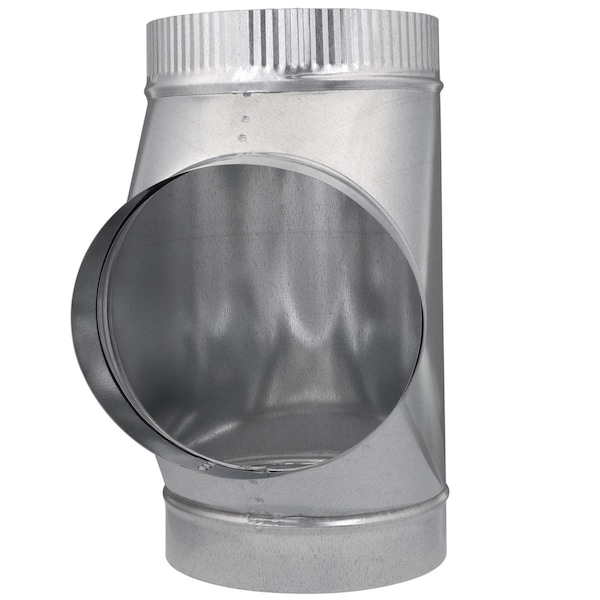 Imperial Mfg Imperial 8 in. X 8 in. X 8 in. Galvanized Steel Furnace Pipe Tee - GV0899