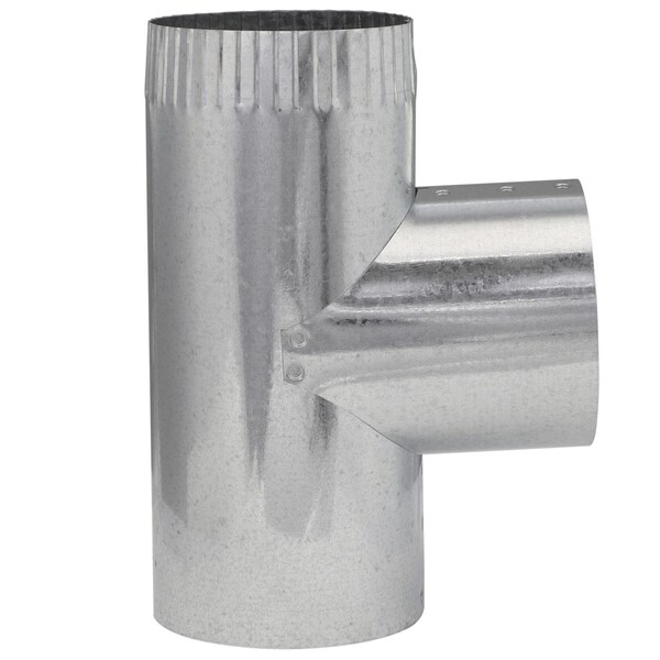 Imperial Imperial 3 in. X 3 in. X 3 in. Galvanized Steel Furnace Pipe Tee - GV0912