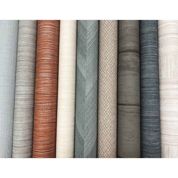 York Wallcoverings Tasar Silk White Wallpaper - ND3068N