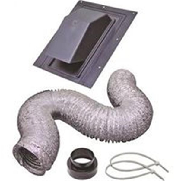 Lambro Industries LamaFlex RoofVent Kit, 4 Pieces, 4 in. x 8 ft, 4PK - 482737