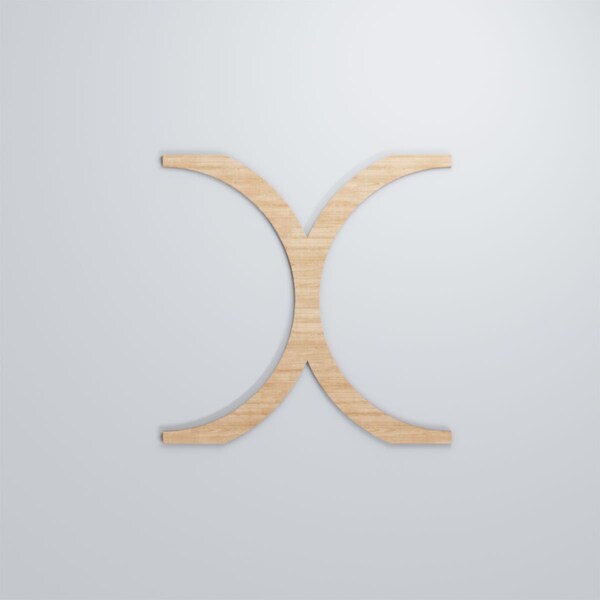 Ekena Millwork Large Beacon Decorative Fretwork Wood Wall Panels, Alder, 23 3/8"W x 23 3/8"H x 3/8"T - WALW24X24X0375BEAAL