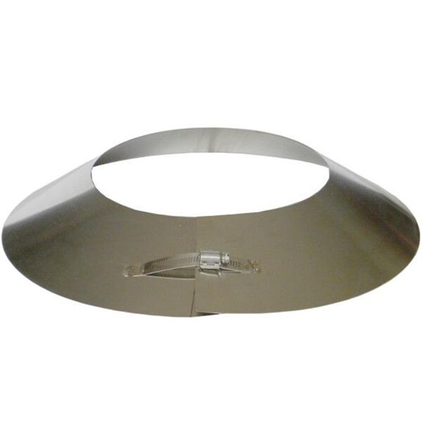 Olympia 8 in. Armor Flex 304L Stainless Steel Rigid Storm Collar - 3601248