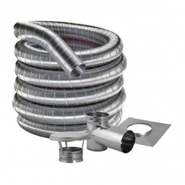 First Floor Designs 5 in. x 25 ft. DuraFlex Light Liner Tee Kit - FI2842434