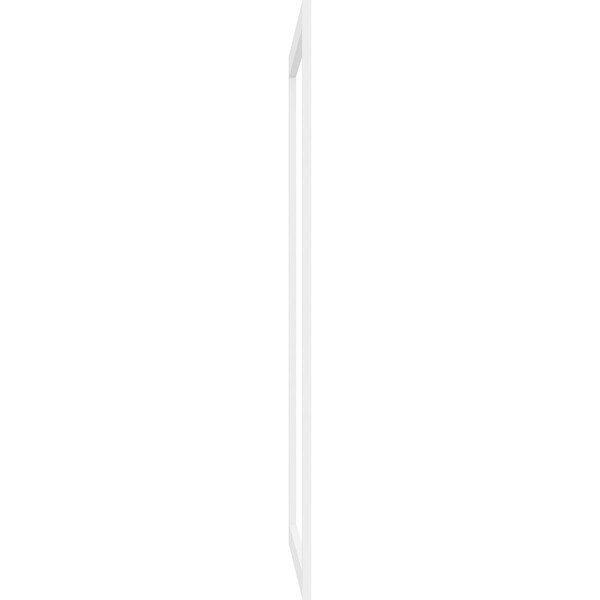 Ekena Millwork Prescott Decorative Wall Panel (Two-Piece), 38"W x 34"H x 3/8"P - WALP38X34X037PRE