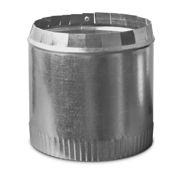 Imperial Mfg Imperial 6 in. D 30 Ga. Galvanized Steel Round Starting Collar - GV0843-A