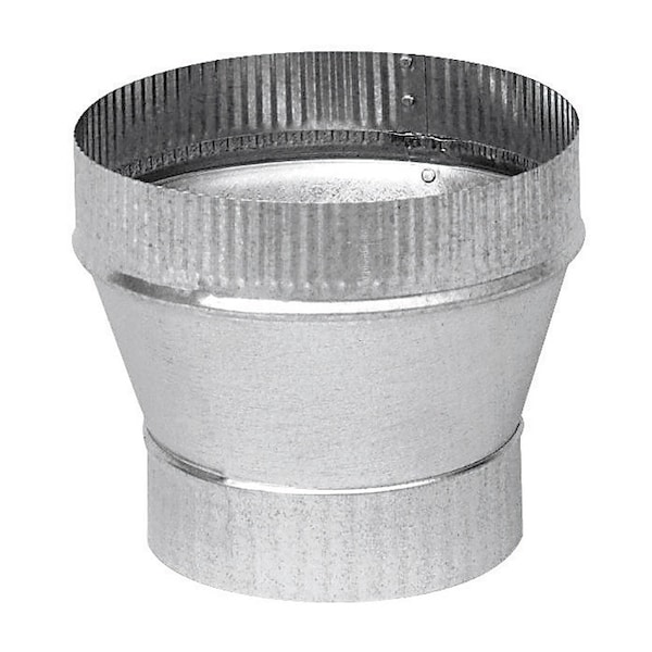 Imperial Mfg Imperial 3 in. D X 4 in. D Galvanized Steel Furnace Pipe Increaser - GV1418