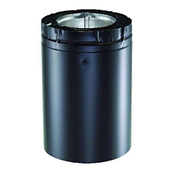 Simpson Duravent DuraVent DirectVent 4 in. D X 12 in. L Galvanized Steel Exhaust Vent Pipe - 46DVA-12B