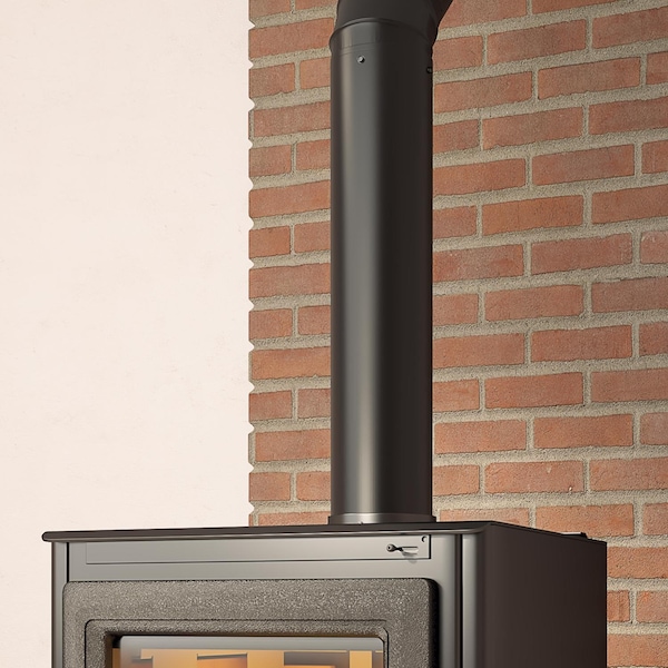 B & K Imperial 8 in. D X 36 in. L Steel Stove Pipe - BM0122