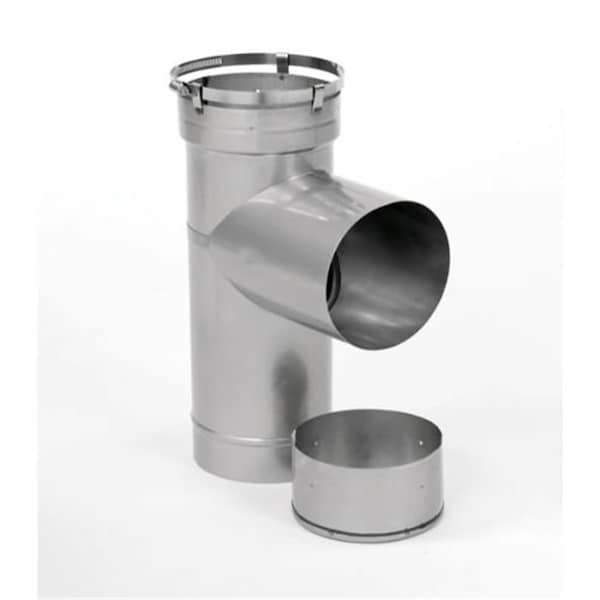 Home Saver 4 in. UltraPro Tee with 5 in. Removable Take-Off - 21017