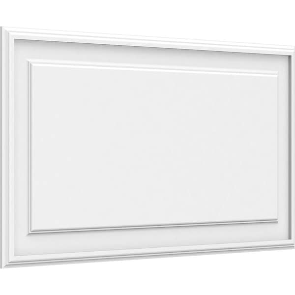 Ekena Millwork Legacy Raised Panel Decorative Wall Panel, 38"W x 20"H x 5/8"P - WALP38X20X062LEG