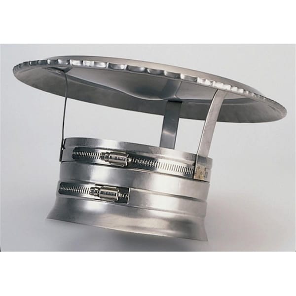 Integra Miltex M & G Duravent 7VFT-RCSC 7 Inch Ventinox Hiflex Rain Cap 304-alloy - 18304